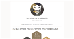 Desktop Screenshot of marsigliaetdreossi-consulting.com