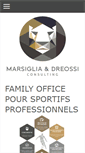 Mobile Screenshot of marsigliaetdreossi-consulting.com